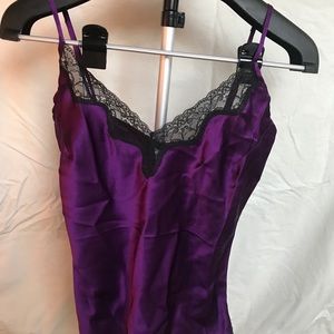 100% silk camisole great for date night